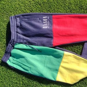 Multi color joggers!